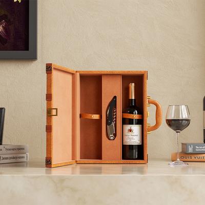 Brown-Gold Liquor Box Set