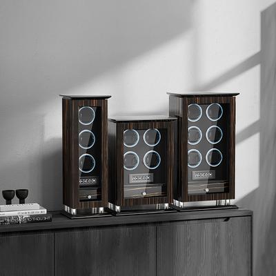 Ebony-Grain Watch Winder Cabinet