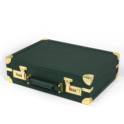Green Multi-Slot Watch Briefcase