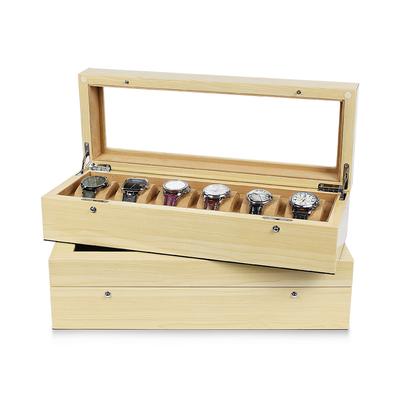 Light Maple Watch Box Series