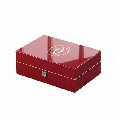 Red Piano Lacquer Watch Box