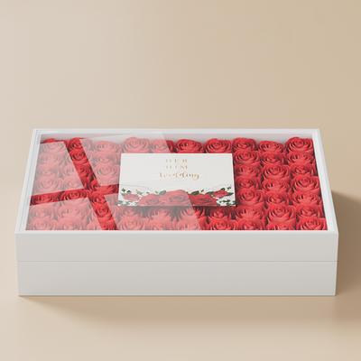 Red Rose Jewelry Gift Box