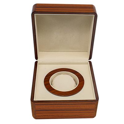Rounded-Corner Wooden Watch Box
