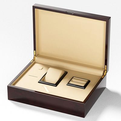Single Watch Box with Cream Interior