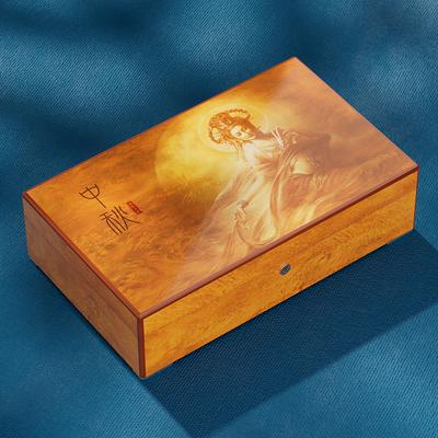 Wooden Mooncake Gift Box — Design 5