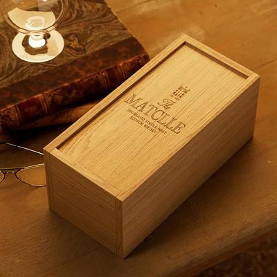 Wooden Slide Liquor Box