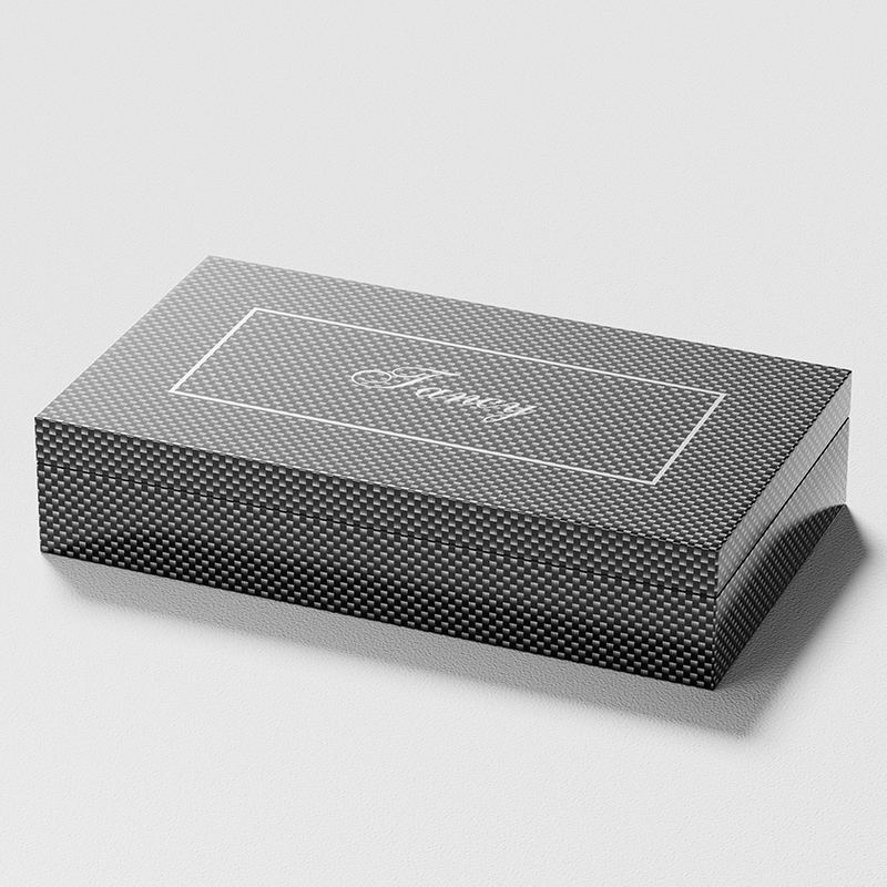 Carbon-Fiber Texture Perfume Gift Box