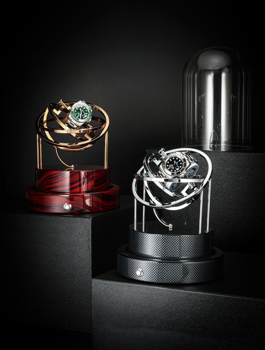 Orbit-Style Open Watch Winder