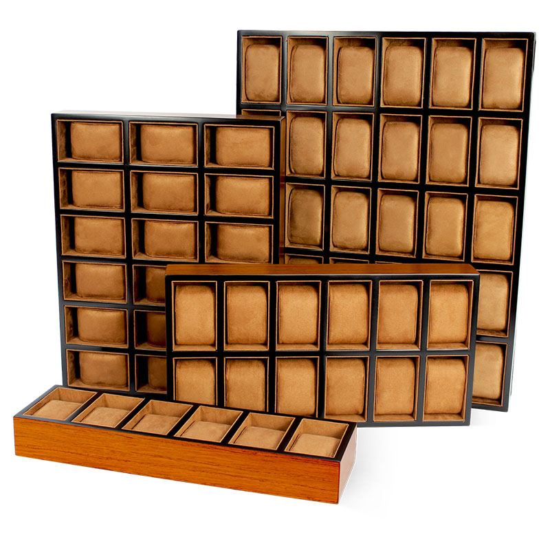 Multi-Slot Watch Display Tray
