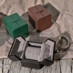 Double-Door Leather Watch Case photo 4