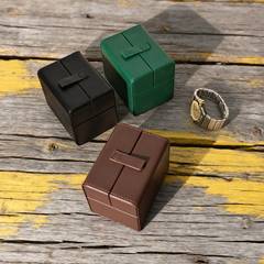 Double-Door Leather Watch Case photo 5